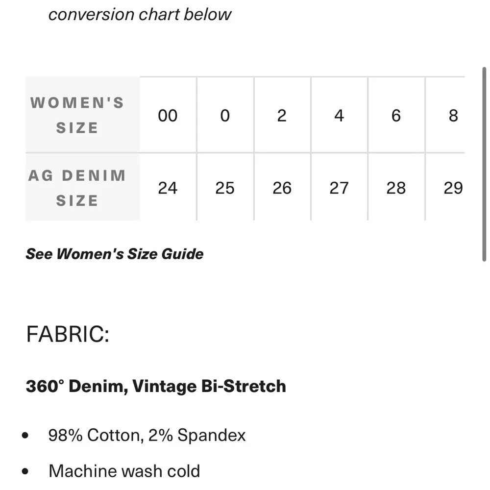 AG Adriano Goldschmied Alexxis Slim high rise vintage fit - Picture 9 of 9